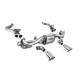 SISTEME DE EVACUARE Milltek Milltek Cat-back exhaust for Porsche Boxster 718 GTS & Spyder 4.0 (GPF) 2019-2020 - Polished tips | race-shop.ro