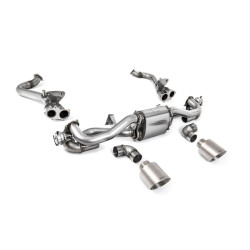 Milltek Cat-back exhaust for Porsche Boxster 718 GTS & Spyder 4.0 (GPF) 2019-2020 - Titanium tips