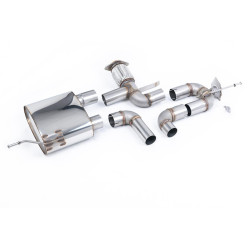 Milltek Cat-back exhaust valved for Alpine A110 A110S 1.8TCe (non-GPF) 2019+