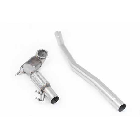 SISTEME DE EVACUARE Milltek Milltek V2 Large-bore downpipe with sports cat for Volkswagen Arteon 2.0TSI 280PS 4Motion (non-GPF, race cat) 2022+ | race-shop.ro