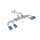 SISTEME DE EVACUARE Milltek Milltek GPF-back exhaust (loudest) non-valved for Volkswagen Golf Mk8.5 R (GPF) 2024+ - Burnt/blue titanium tips | race-shop.ro
