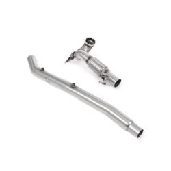 Milltek downpipe cu diametru mare și fără catalizator pentru Volkswagen Tiguan R 320ps EA888.4 MQB EVO (GPF) 2021+