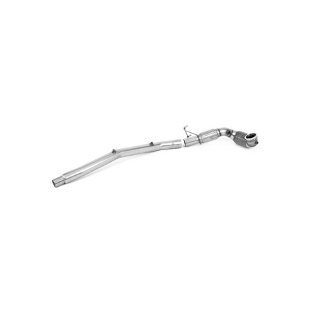 SISTEME DE EVACUARE Milltek Milltek Large-bore downpipe with sports cat for Volkswagen T-Roc R 2.0TSI 300ps (race cat, Back) 2022+ | race-shop.ro