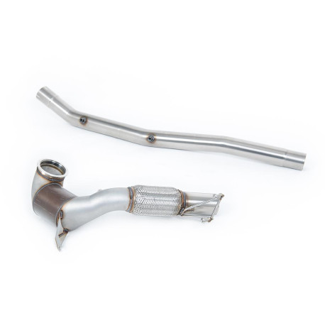 SISTEME DE EVACUARE Milltek Milltek Large-bore downpipe with sports cat for Volkswagen T-Roc R 2.0TSI 300ps (HJS cat, Milltek 76.2 mm (3")) 2022+ | race-shop.ro