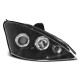 Iluminare auto TUNING-TEC faruri (Angel Eyes) pentru FORD FOCUS 10.98-10.01 (H1), negru | race-shop.ro
