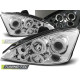 Iluminare auto TUNING-TEC faruri (Angel Eyes) pentru FORD FOCUS 11.01-10.04 (H1), crom | race-shop.ro