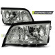 TUNING-TEC faruri pentru MERCEDES W202 C-KLASA 06.93-06.00 (H4), crom