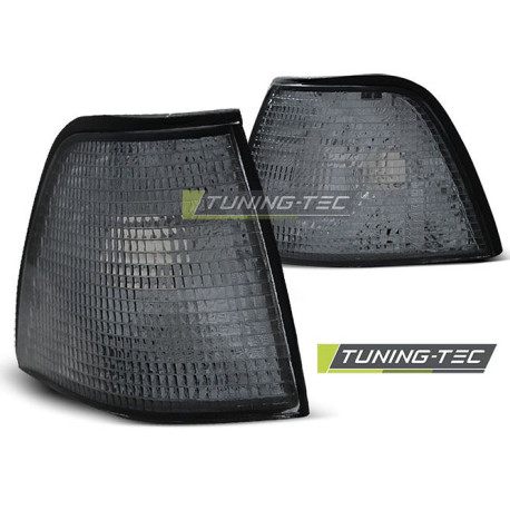 Iluminare auto TUNING-TEC semnalizatoare față pentru BMW E36 12.90-09.99, fumuriu | race-shop.ro