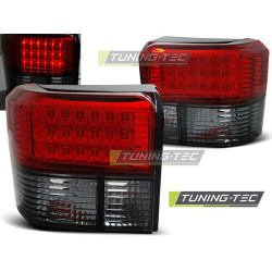 TUNING-TEC stopuri LED pentru VW T4 90-03.03, roșu-fumuriu, V2