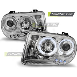 Faruri Chrysler 300C 05-10 Angel Eyes crom