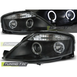 TUNING-TEC faruri (Angel Eyes) pentru CITROEN C3 03.02-09 (H1), negru
