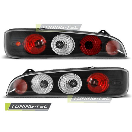 Iluminare auto TUNING-TEC stopuri pentru FIAT SEICENTO 600 98-10, negru, V1 | race-shop.ro