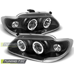 Faruri Renault Megane / Scenic 96-99 Angel Eyes negru
