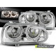 TUNING-TEC faruri (Angel Eyes) pentru VW GOLF 3 09.91-08.97 (H7), crom, V1