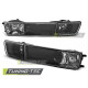Iluminare auto TUNING-TEC semnalizatoare față pentru VW GOLF 3 / VENTO (cu proiectoare), negru, V1 | race-shop.ro