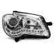 Iluminare auto TUNING-TEC faruri (DRL) pentru VW TOURAN 06-10 (H7), crom | race-shop.ro