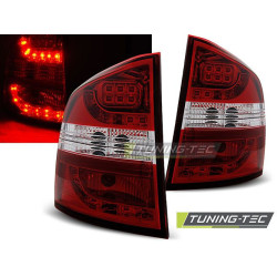 Stopuri led roșu alb pentru Skoda Octavia II combi 04-12