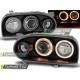 Iluminare auto TUNING-TEC faruri (Angel Eyes) pentru VW GOLF 3 09.91-08.97 (H7), negru, V2 | race-shop.ro