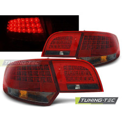 TUNING-TEC stopuri LED pentru AUDI A3 8P 04-08 SPORTBACK, roșu-fumuriu, V1