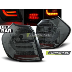 TUNING-TEC stopuri LED (LED Bar) pentru BMW E87/E81 09.07-11 LCI, fumuriu