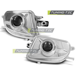 TUNING-TEC proiectoare ceață pentru MERCEDES W210 06.99-03.02 / CLK / SLK, crom