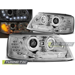 Faruri lumină de zi crom pentru VW T5 04.03-08.09