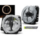 TUNING-TEC faruri (Angel Eyes) pentru VW GOLF II 2 08.83-08.91 (H4), crom, V3