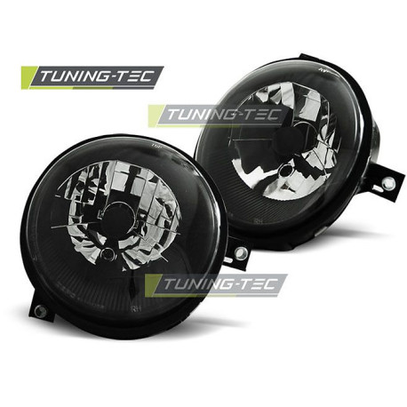 Iluminare auto TUNING-TEC faruri pentru VW LUPO 98-05 (H4), negru | race-shop.ro