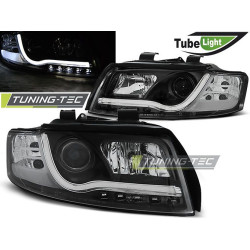 TUNING-TEC faruri (Tube Light) pentru AUDI A4 10.00-10.04 (H1), negru