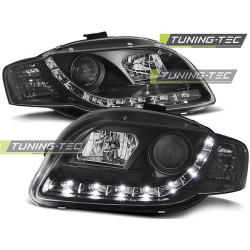 TUNING-TEC faruri (DRL) pentru AUDI A4 B7 11.04-03.08 (H1), negru