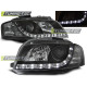 TUNING-TEC faruri (DRL) pentru AUDI A3 8P 05.03-03.08 (H7/H1), negru