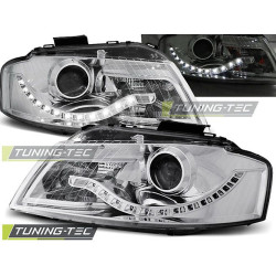Faruri lumină de zi crom pentru Audi A3 8P 05.03-03.08