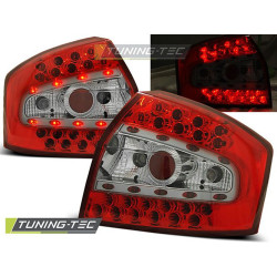 TUNING-TEC stopuri LED pentru AUDI A4 8E 10.00-10.04 SEDAN (LIMOUSINE), roșu-alb