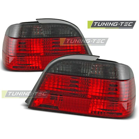 Iluminare auto TUNING-TEC stopuri pentru BMW E38 06.94-07.01 (LIMOUSINE), roșu-fumuriu | race-shop.ro