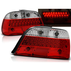 TUNING-TEC stopuri LED pentru BMW E38 06.94-07.01, roșu-alb, V1