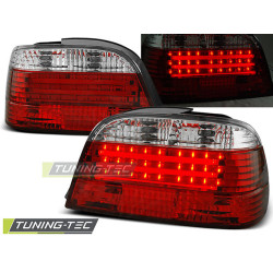 TUNING-TEC stopuri LED (LED Bar) pentru WHIE BMW E38 06.94-07.01, roșu