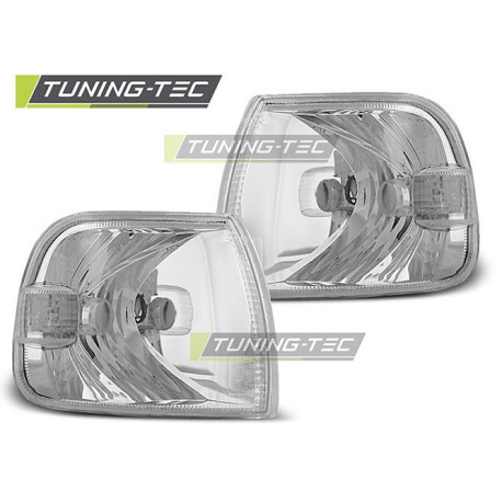 Iluminare auto TUNING-TEC semnalizatoare față pentru VW T4 08.96-03.03 BUS, crom | race-shop.ro