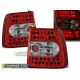 Iluminare auto TUNING-TEC stopuri LED pentru VW PASSAT B5 11.96-08.00 SEDAN (LIMOUSINE), roșu-alb | race-shop.ro