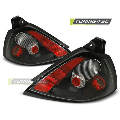 Iluminare auto TUNING-TEC stopuri pentru RENAULT MEGANE II 11.02-12.05 (HATCHBACK), negru | race-shop.ro