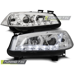 TUNING-TEC faruri (DRL) pentru RENAULT MEGANE II 11.02-12.05 (H1), crom