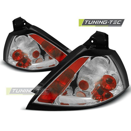 Iluminare auto TUNING-TEC stopuri pentru RENAULT MEGANE II 11.02-12.05 (HATCHBACK), crom | race-shop.ro