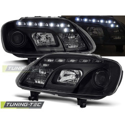 Faruri lumină de zi negru pentru VW Touran 02.03-10.06 / Caddy