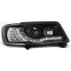 Iluminare auto TUNING-TEC faruri (DRL) pentru AUDI 100 C4 12.90-06.94 (H1), negru | race-shop.ro