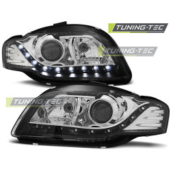 TUNING-TEC faruri (DRL) pentru AUDI A4 B7 11.04-03.08 (H7), negru