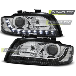 TUNING-TEC faruri (DRL) pentru AUDI A4 10.00-10.04 (H7), negru