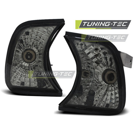 Iluminare auto TUNING-TEC semnalizatoare față pentru BMW E34 02.88-12.95, fumuriu, V1 | race-shop.ro