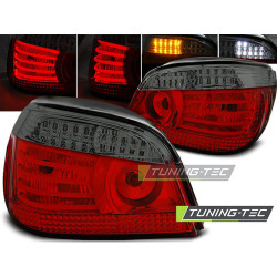 TUNING-TEC stopuri LED pentru BMW E60 07.03-07, roșu-fumuriu, V2