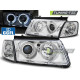 Iluminare auto TUNING-TEC faruri (CCFL, Angel Eyes) pentru VW PASSAT B5 3B 11.96-08.00 (H7/H1), crom | race-shop.ro