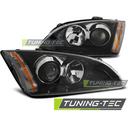 TUNING-TEC faruri pentru FORD FOCUS II 09.04-01.08 (H7/H1), negru