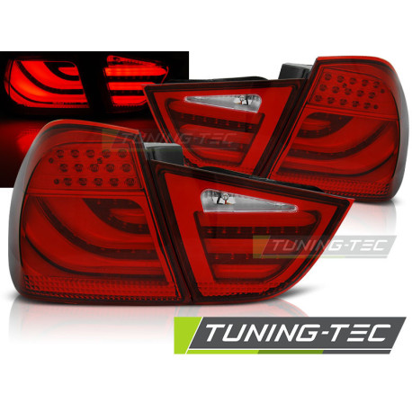Iluminare auto TUNING-TEC stopuri LED (LED Bar) pentru BMW E90 09-11, roșu | race-shop.ro
